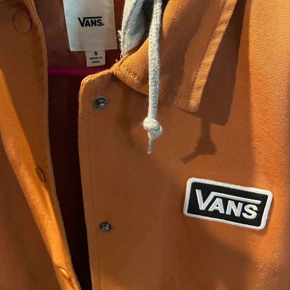 Vans Women’s Rust Orange Jacket - Picture 3 of 3